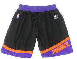 Phoenix Suns Black Throwback Swingman Shorts