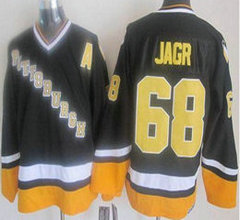 Pittsburgh Penguins #68 Jaromir Jagr Black 2015 Throwback CCM Authentic Stitched NHL jerseys