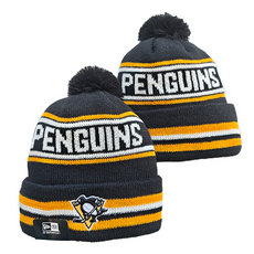 Pittsburgh Penguins NHL Knit Beanie Hats 2