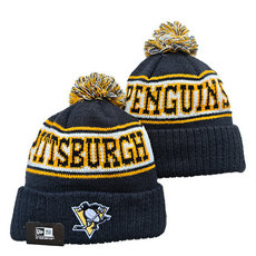 Pittsburgh Penguins NHL Knit Beanie Hats 4