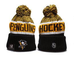 Pittsburgh Penguins NHL Knit Beanie Hats YP 3