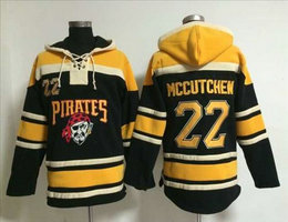 Pittsburgh Pirates #22 Andrew McCutchen Black MLB Hoodie