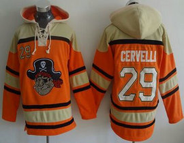 Pittsburgh Pirates #29 Francisco Cervelli Orange MLB Baseball Hoodie