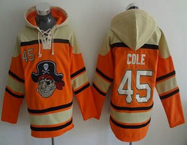 Pittsburgh Pirates #45 Gerrit Cole Orange MLB Baseball Hoodie
