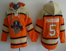 Pittsburgh Pirates #5 Josh Harrison Orange MLB Baseball Hoodie
