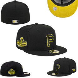 Pittsburgh Pirates MLB Fitted hats 0594 3
