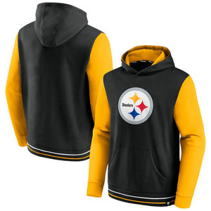 Pittsburgh Steelers Fanatics Branded Block Party Pullover Hoodie