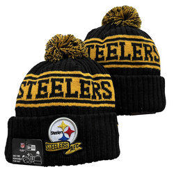 Pittsburgh Steelers NFL Knit Beanie Hats YD 15