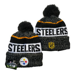 Pittsburgh Steelers NFL Knit Beanie Hats YD 16