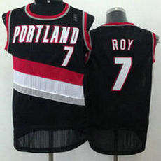 Portland Trail Blazers #7 Brandon Roy Black Revolution 30 Authentic Stitched NBA jersey