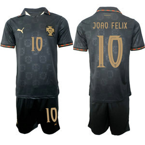 Portugal #10 Joav Felix Away 2026 World Cup Soccer jersey
