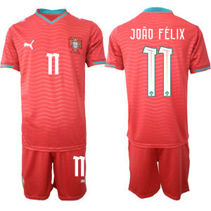 Portugal #11 Joao Felix Home 2026 World Cup Soccer jersey