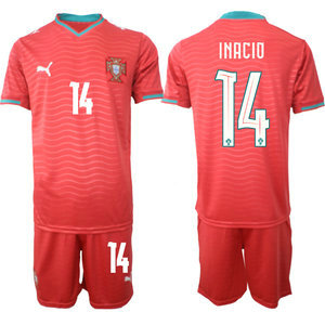 Portugal #14 Inacio Neves Home 2026 World Cup Soccer jersey