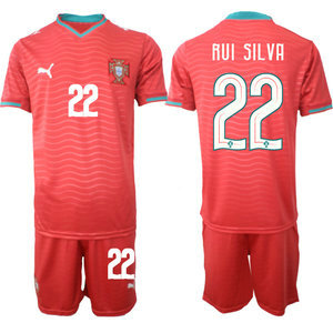 Portugal #22 Rui Silva Home 2026 World Cup Soccer jersey
