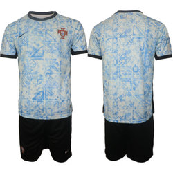 Portugal 2024-25 Blank Away Soccer Jersey
