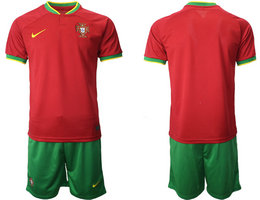Portugal Blank Home 2022 World Cup National Soccer Jersey
