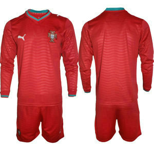 Portugal Long sleeve home 2026 World Cup Soccer jersey