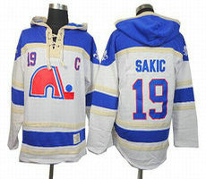 Quebec Nordiques #19 JOE SAKIC Hoody