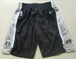 San Antonio Spurs Black NBA Shorts