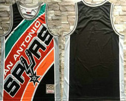 San Antonio Spurs Hardwood Classic Authentic Stitched NBA Jersey