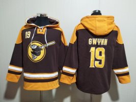 San Diego Padres #19 Tony Gwynn Stitched Hoodies