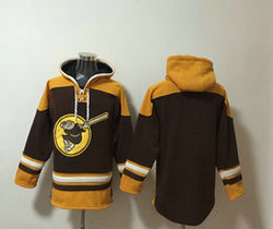 San Diego Padres Blank Stitched Hoodies