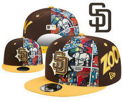 San Diego Padres MLB Snapbacks Hats YD 03