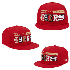 San Francisco 49ers NFL Snapbacks Hats TX 04