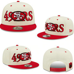 San Francisco 49ers NFL Snapbacks Hats TX 07