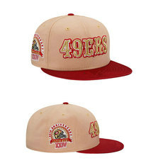 San Francisco 49ers NFL Snapbacks Hats TX 12