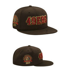 San Francisco 49ers NFL Snapbacks Hats TX 13