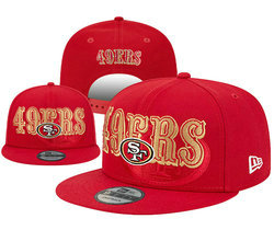 San Francisco 49ers NFL Snapbacks Hats YD 02