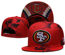 San Francisco 49ers NFL Snapbacks Hats YD 02
