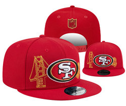 San Francisco 49ers NFL Snapbacks Hats YD 03