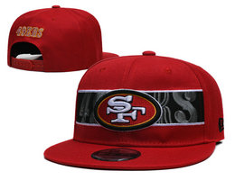 San Francisco 49ers NFL Snapbacks Hats Ys 07