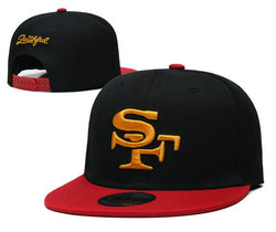 San Francisco 49ers NFL Snapbacks Hats Ys 12