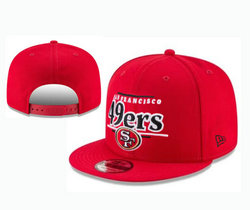 San Francisco 49ers NFL Snapbacks Hats Ys 23