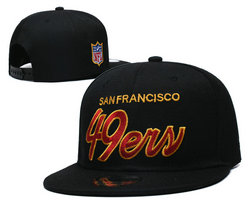 San Francisco 49ers NFL Snapbacks Hats Ys 33