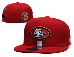 San Francisco 49ers NFL Snapbacks Hats Ys 34