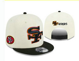 San Francisco 49ers NFL Snapbacks Hats Ys 39