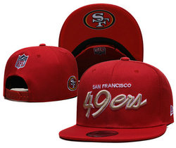 San Francisco 49ers NFL Snapbacks Hats Ys 45