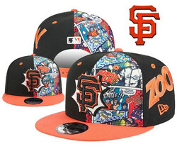 San Francisco Giants MLB Snapbacks Hats YD 004