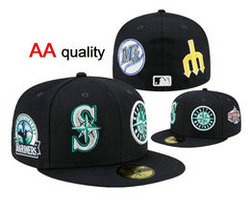 Seattle Mariners MLB Fitted hats LX 4