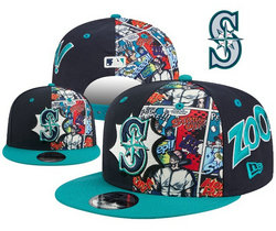 Seattle Mariners MLB Snapbacks Hats YD 02