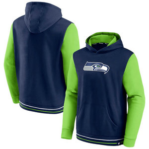 Seattle Seahawks Fanatics Branded Block Party Pullover Hoodie