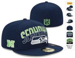 Seattle Seahawks NFL Fitted hats 60do 3
