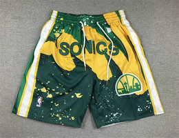 Seattle Sonics Green 2023 Shorts 2