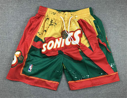 Seattle Sonics Green 2023 Shorts