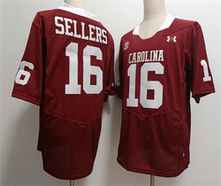 Under Armour South Carolina Gamecocks #16 Red Stitched NCAA Football Jersey