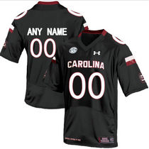 South Carolina Gamecocks Customized College Black Authentic Stitched NCAA Jersey